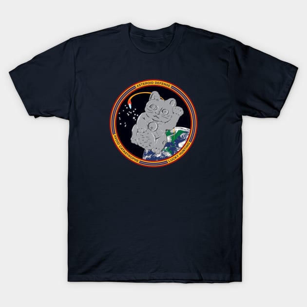 Stay Safe on Asteroid Day T-Shirt by PeregrinusCreative